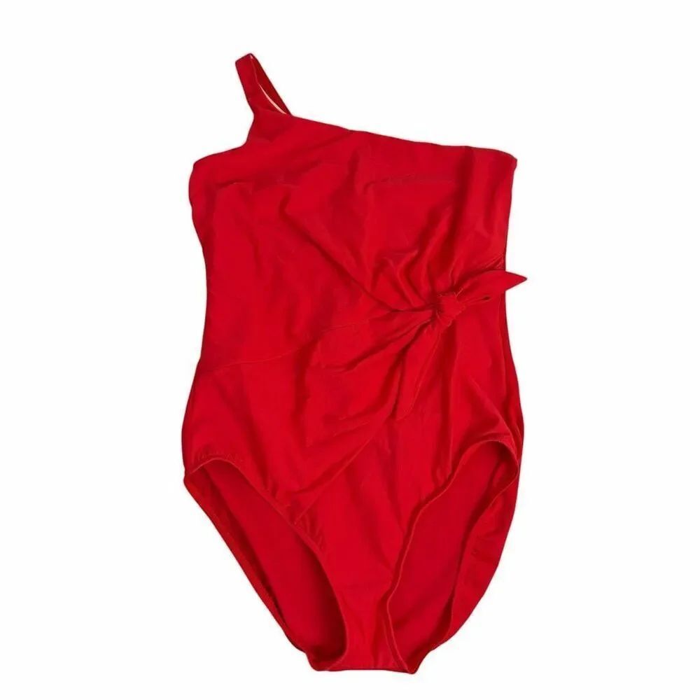 Miraclesuit® X Talbots One Shoulder One Piece size 16